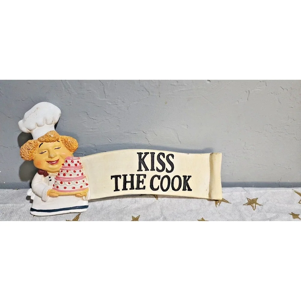2 New‎ Kitchen Decoration With Cooks And Sayings